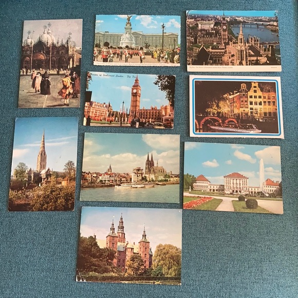 postcards Office London Postcards 8 Vintage Postcards London International Poshmark